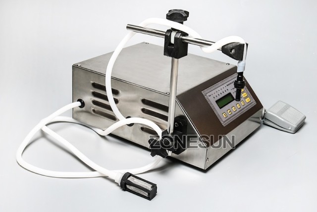 液体充填機 小型半自動充填機 卓上自動ポンプ機 フィラー リキッド