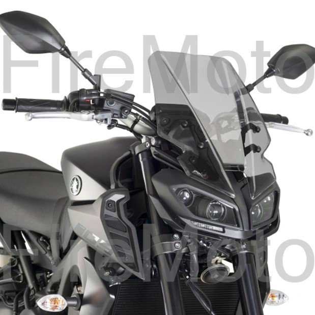 ヤマハMT09 2017 MT-09 17 FZ-09 FZ09 2017 MT 09 2017オートバイアクセサリーフロントガラスデフレクターバイザーの通販は