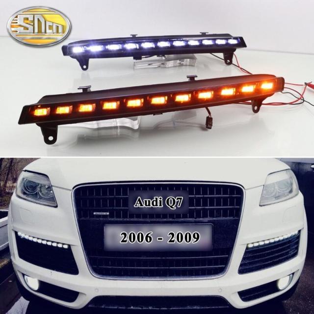 デイライト ウインカー アウディ Q7 LED デイタイムランニングライト 昼間走行灯の通販は 18,860円
