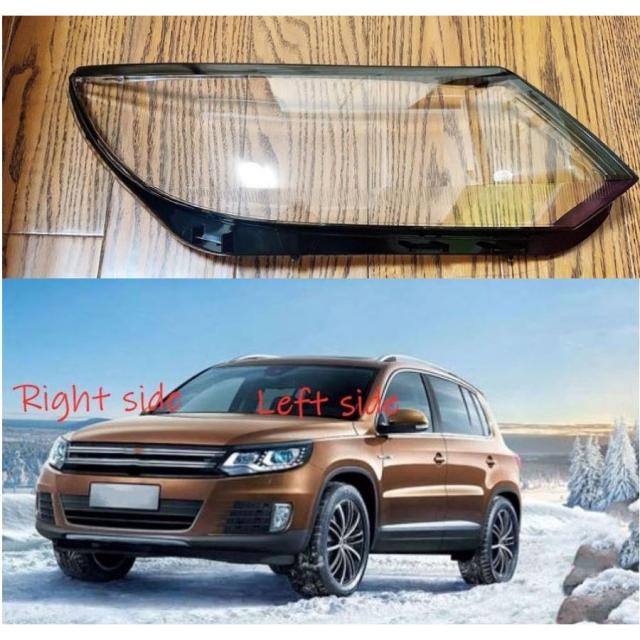 ヘッドライトカバー VW ティグアン クリア ランプ レンズ アイライン ドレスアップ