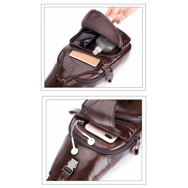 □BULL CAPTAIN 高級海外人気トップブランド 男性 ボディバッグ