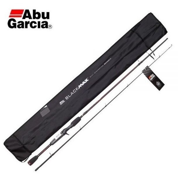 オリジナル アブ ガルシア 黒 BMAX BAITCASTING ルアー 釣竿 1.98m 2.13m 2.44m カーボン