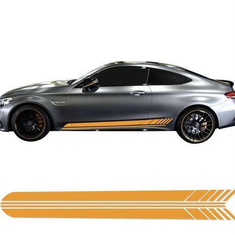 メルセデスベンツ用 Mercedes Benz ステッカー スタイリング ドアサイド 6カラー C200 C250 C300 C63 AMGの通販は 6,884円