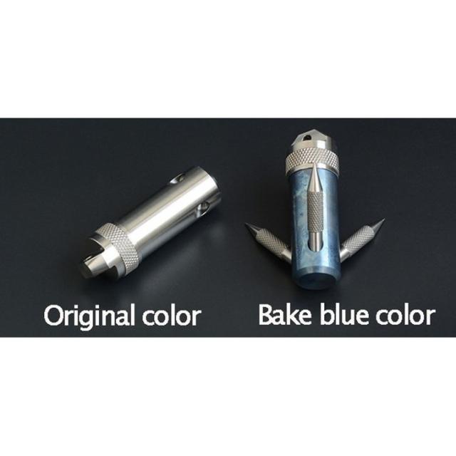 グラップリング フック チタン カプセル 防水収納 カプセル タブレット