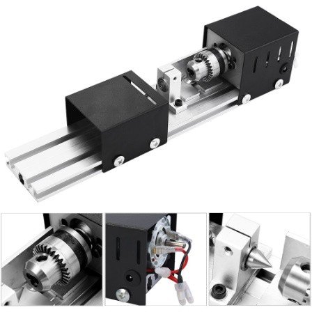 木工旋盤研削 研磨ドリル 旋盤機 ミニ旋盤 ミニトルノ cnc フライス盤 diyツール_3