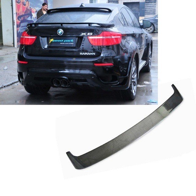 ルーフウィング カーファー ファイバ bmw e71 x6 2008-2014