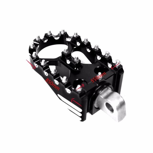 フットペッグ 汎用 回転 カスタムチョッパー クロスカントリー mxスタイル_4