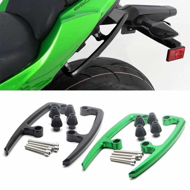 グラブバー バイク用 タンデムグリップ cnc カワサキ z650 ninja650 2017-2018の通販はau PAY マーケット -  リンクルモイスト | au PAY マーケット－通販サイト