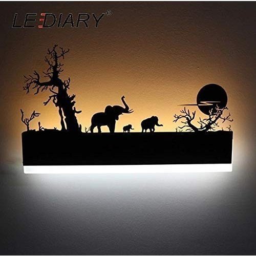 LEDIARY ウォールライト LED ブラケットライト 壁掛け照明 北欧 インテリア リビングルーム ベッドルーム 装飾 110v