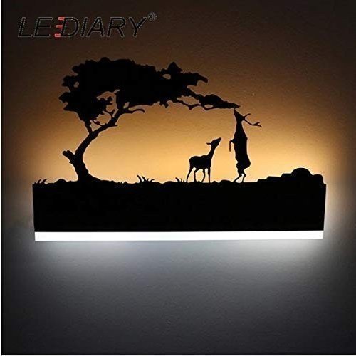 LEDIARY ウォールライト LED ブラケットライト 壁掛け照明 北欧 インテリア リビングルーム ベッドルーム 装飾 110v_2