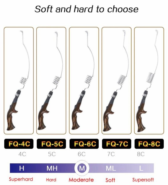釣り バネ竿 エムロッド 黒檀グリップ EMMROD ポータブルスピ