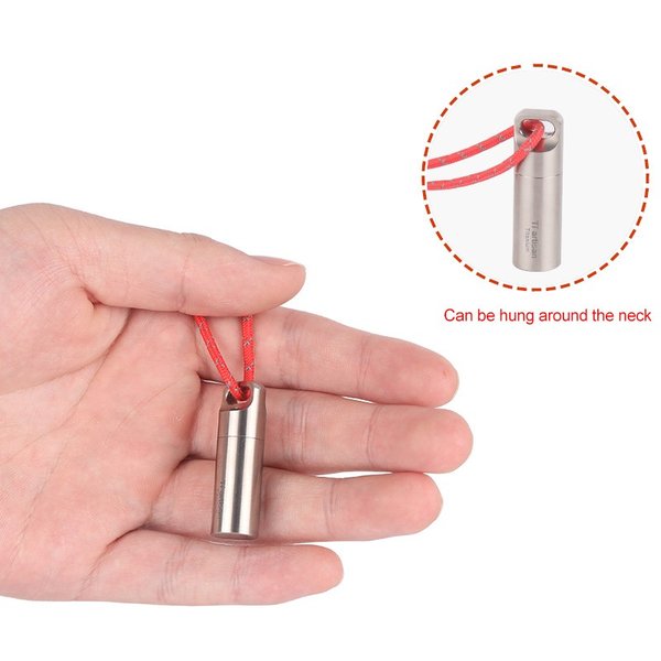 Tiartisan 防水 ポータブル チタン ケース 3個セット 収納 ボックス キーホルダー ラウンドボックスの通販はau Pay マーケット リンクルモイスト