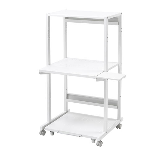 即納 サンワサプライ RoHS10対応レーザープリンタ収納ラック（W650×D610mm）