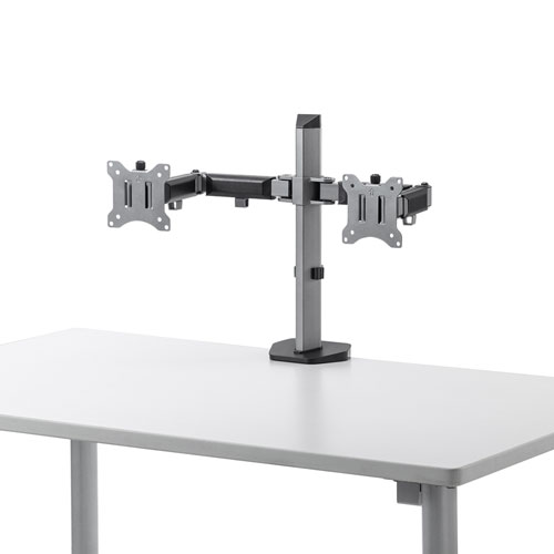 即納 サンワサプライ 水平液晶モニターアームの通販は 10,270円