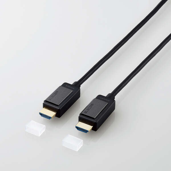 即納 エレコム HDMIケーブル 15m 4K 60p 金メッキ 長尺 無給電タイプ ARC ブラックの通販は