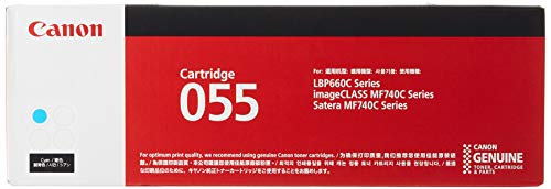 Canon トナーカートリッジ055 シアン CRG-055CYNの通販は 12,360円