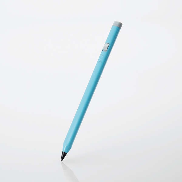 即納 エレコム iPad用 タッチペン スタイラスペン 充電式 USB Type-C 充電 傾き感知 誤作動防止 磁気吸着 ペン先2mm スリ...