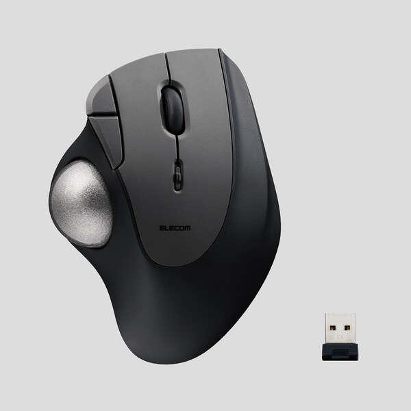 即納 エレコム トラックボール マウス 無線 5ボタン ベアリングユニット エルゴノミクス 【 Windows 11 / 10 macOS C...の通販は 5,989円