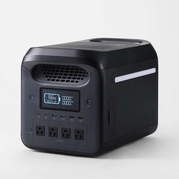 専用【新品未開封】ELECOM ポータブル電源 500P DE-PS500PBK ポータブル電源 500P (容量 512Wh / AC出力 600W) | エレコム