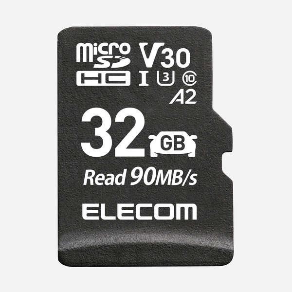 即納 エレコム micro SDカード 32GB Class10 UHS-I U3 V30 A2 microSDHC 読込最大90MB/s 【... 7,432円