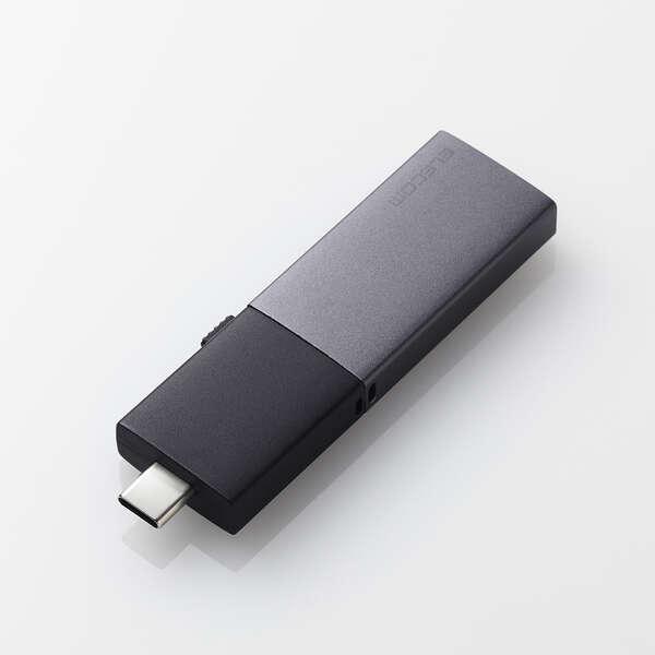 即納 エレコム SSD 外付け 500GB USB3.2Gen2 読込最大1000MB/秒 USBメモリ型 ポータブルSSD スライド式 高速...