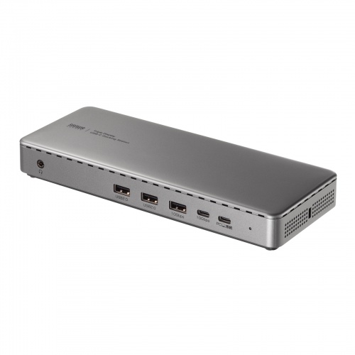 即納 サンワサプライ ドッキングステーション（HDMI/DisplayPort×4K×3画面出力対応）