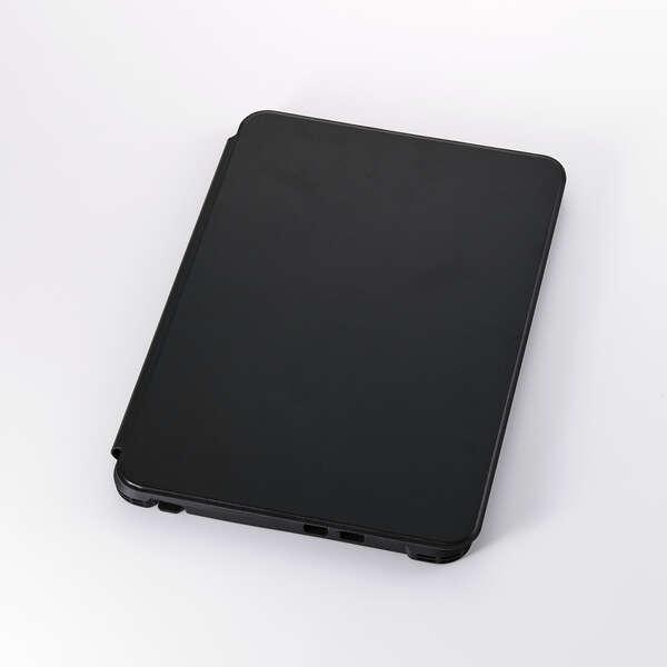 即納 エレコム Surface Pro 12 インチ ケース スタンド機能 衝撃吸収 キーボード対応 ブラック