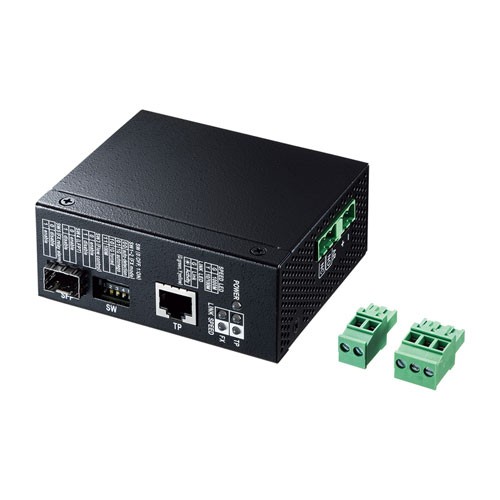 即納 サンワサプライ 産業用光メディアコンバータ LAN-NGC240