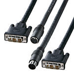 即納 サンワサプライ DVI工事配線ケーブル（シングルリンク・15m） KC-DVI-K150 [KC-DVI-K150]