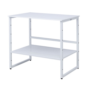 即納 サンワサプライ スチール製机上プリンターラック MR-68WNの通販は