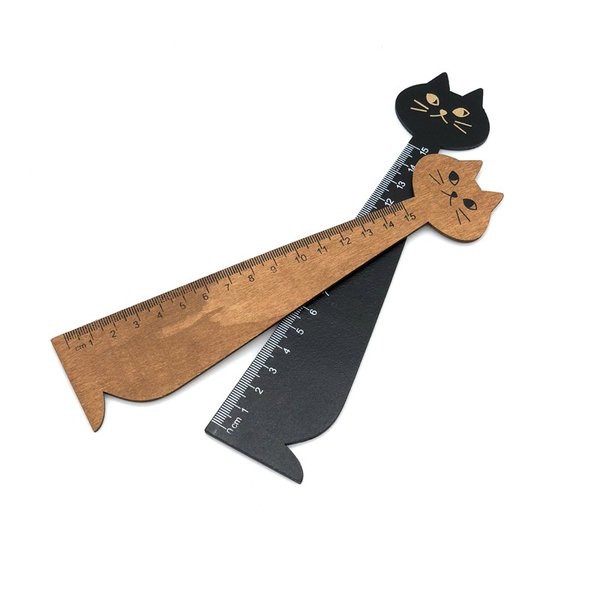 ロジック 定規 猫 2種類セット 長さ 15cm Lg Ruler Cat 2set 文房具 筆記具 ものさし 木製 ねこ シンプル おしゃれ かわいい 黒 ナチの通販はau Pay マーケット パソ電通信au店