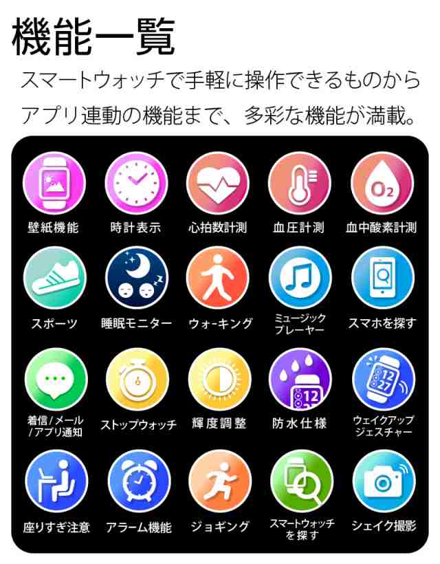 スマートウォッチ F9 血圧 活動量計 歩数計 心拍計 消費カロリー メンズ レディース Iphone Android対応 防水 Ipx5 時計 スマートブレスの通販はau Pay マーケット 発掘市場