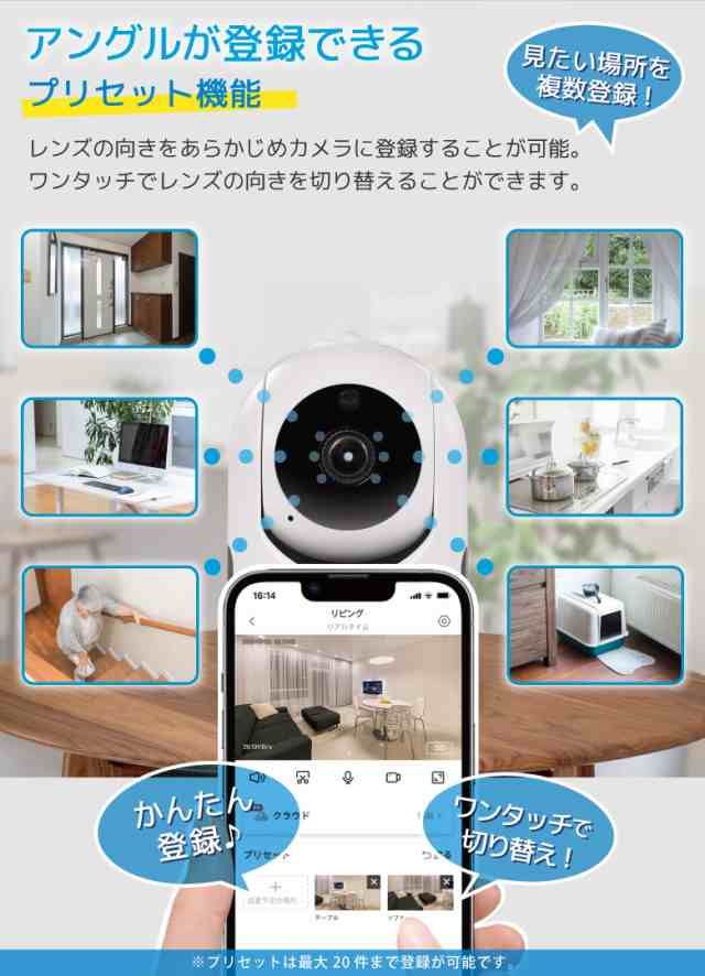 クリアランス web カメラ で 防犯