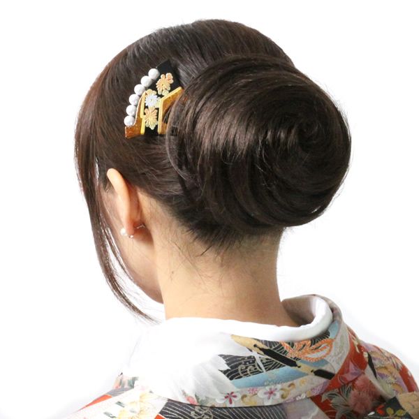 ウィッグ 和装 部分ウィッグ お団子 まとめ髪 夜会巻き風 ヘアアレンジ Odango Cの通販はau Pay マーケット ウィッグ Wig ルネス