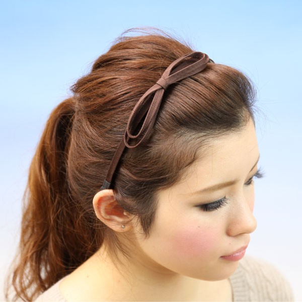 カチューシャ リボン 結婚式 サイドリボン 痛くならないカチューシャ Ssr24hの通販はau Pay マーケット ウィッグ Wig ルネス