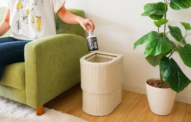 ごみ箱 おしゃれ ゴミ箱 スリム キッチン リビング 洗える ラタン 北欧 白 ダストボックス ロータイプ ブラウン コンパクト 小さめ ブルの通販はau Pay マーケット サムライ家具 Au Pay マーケット店