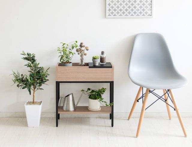 サイドテーブル 収納 サイドラック 棚 テーブル ラック コンパクト 北欧 おしゃれ 木製 ベッドテーブル 観葉植物 台 マガジンラック 収納の通販はau Pay マーケット サムライ家具 Au Pay マーケット店