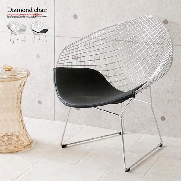 チェア ワイヤーチェア 北欧 椅子 おしゃれ アンティーク 白 ダイニングチェア 業務用 サロン 黒 モダン クッション付き リビング ダイヤの通販はau Pay マーケット サムライ家具 Au Pay マーケット店
