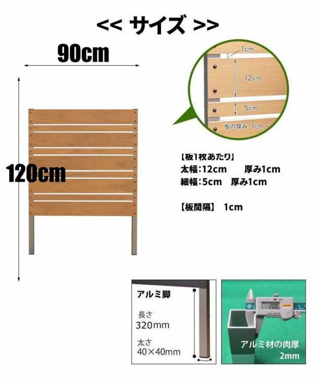 フェンス 目隠し ラティスフェンス 庭 ベランダ 目隠しフェンス 樹脂 人工木 外構 壁 マンション ラティス Diy お隣 マルチボーダー ハイの通販はau Pay マーケット サムライ家具 Au Pay マーケット店