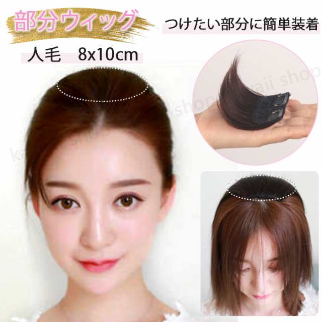 部分ウィッグ 人毛 トップピース ヘアピース 人毛ウィッグ 8ｘ10ｃｍ 髪の毛 かつら ウイッグ 取り付け 簡単 脱着 自然 イメージチェンの通販はau Pay マーケット Stylink スタイリンク