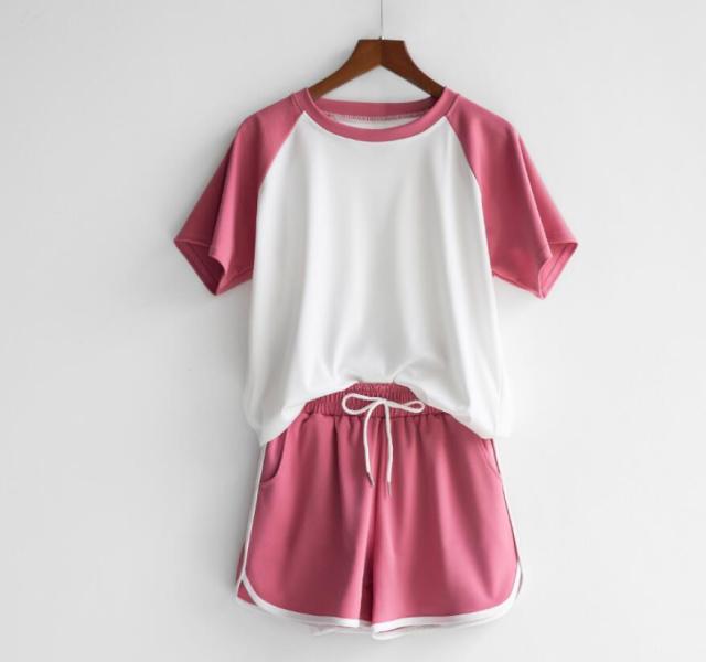 ルームウェア レディース 上下セット セットアップ スポーツネスウェア ショートパンツ Tシャツ ジョギング 部屋着 夏 涼しい カジュアルの通販はau Pay マーケット 安価ショップ