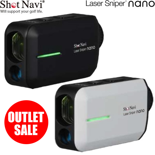 パネル 値下ShotNavi LASER SNIPER NANO 白 ショットナビ ナノ