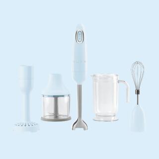 【日本正規品】smeg Hand Blender HBF02 Pastel Blue パステルブルー　/SMEG/スメッグ/ハンドブレンダー/ジューサー/ミキサー/イタリア家