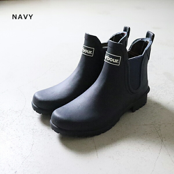 Barbour バブアー / Wilton サイドゴア ショート レインブーツ（レディース) (LRF0066)_4