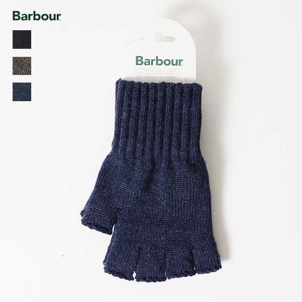 バブアー Barbour / Fingerless Gloves ラムズウール フィンガーレス グローブ / ウール 手袋 / MGL0005 / メンズ / イギリス製 / 2024秋冬の通販は