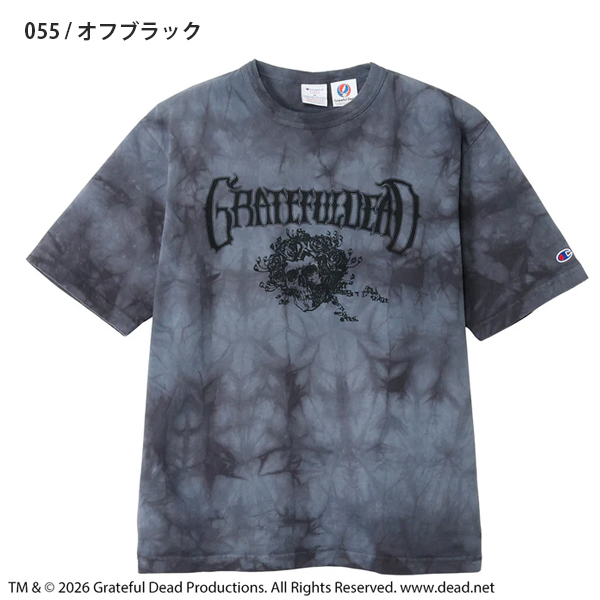 チャンピオン Champion / ティーテンイレブン ショートスリーブTシャツ Grateful Dead / MADE IN USA / C5-D308 / 厚手 ヘビーウェイト USA製 ロックT バンドT 半袖 メンズ レディース / 2026春夏 / ネコポス対応_2