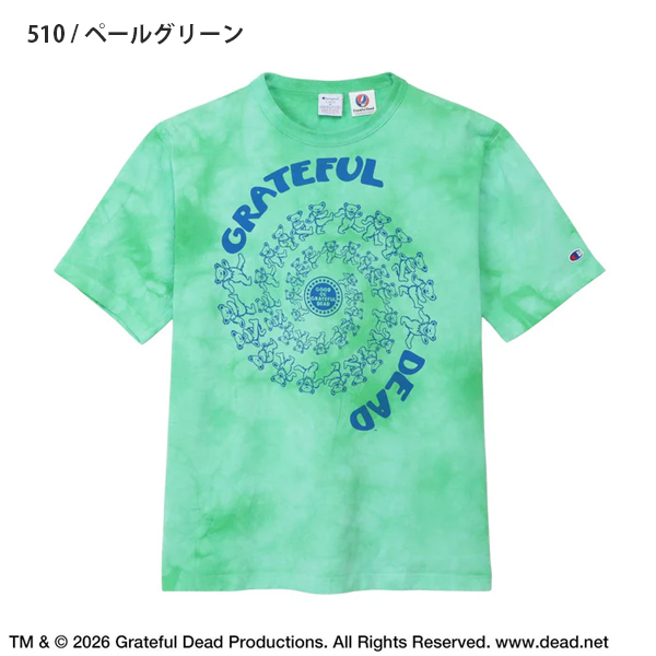 チャンピオン Champion / ティーテンイレブン ショートスリーブTシャツ Grateful Dead / MADE IN USA / C5-D308 / 厚手 ヘビーウェイト USA製 ロックT バンドT 半袖 メンズ レディース / 2026春夏 / ネコポス対応_4