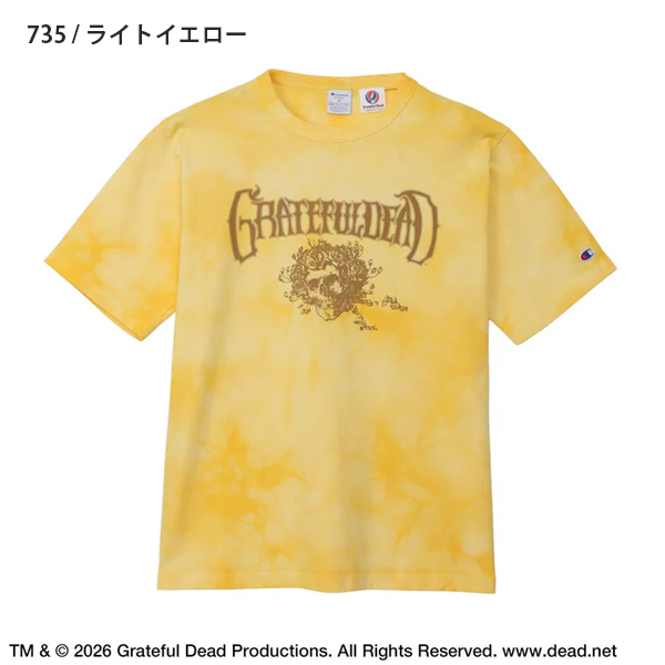 チャンピオン Champion / ティーテンイレブン ショートスリーブTシャツ Grateful Dead / MADE IN USA / C5-D308 / 厚手 ヘビーウェイト USA製 ロックT バンドT 半袖 メンズ レディース / 2026春夏 / ネコポス対応_5