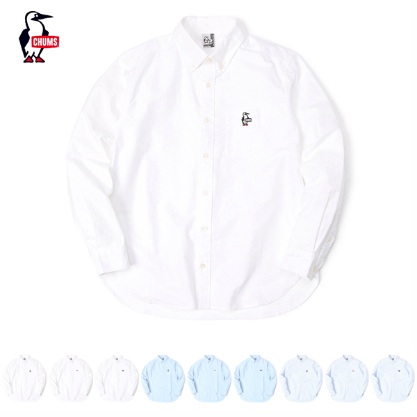 チャムス CHUMS / CHUMS OX L/S Shirt チャムスオックスロングスリーブシャツ (CH02-1181) (2023秋冬)