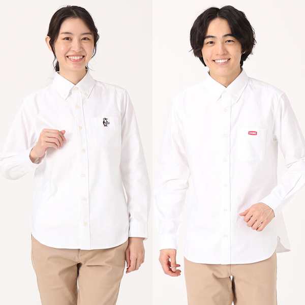 チャムス CHUMS / CHUMS OX L/S Shirt チャムスオックスロングスリーブ